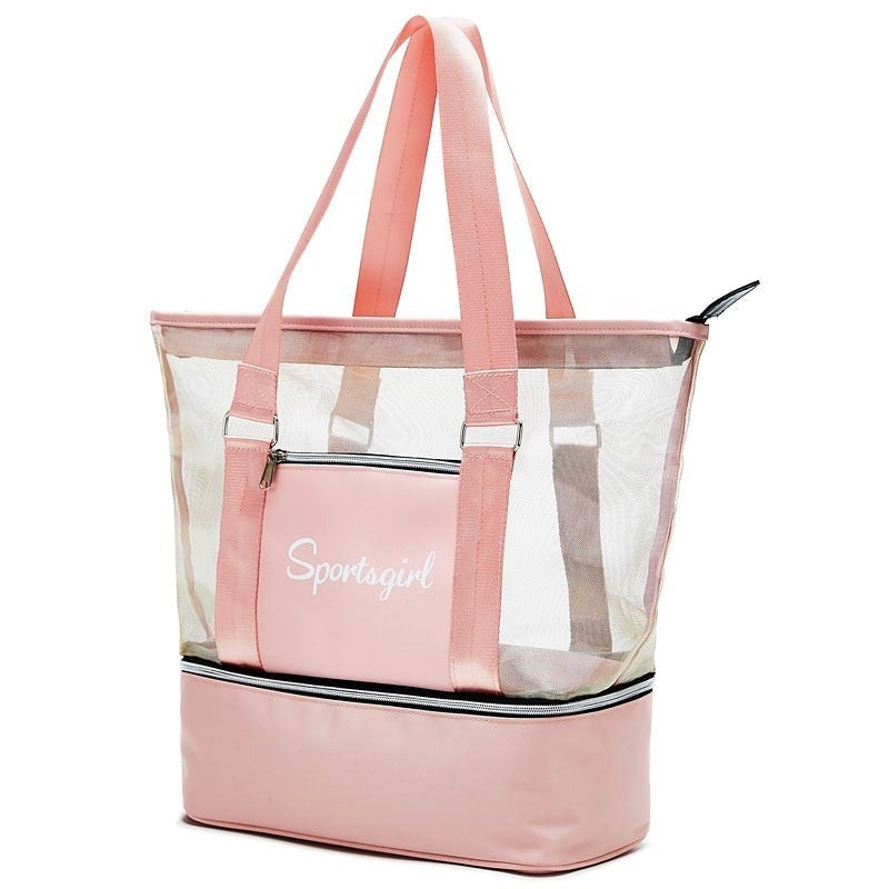 Sac à outlet main transparent femme