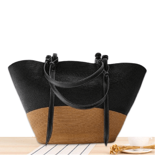 Sac De Plage de Luxe En Paille pour Femme